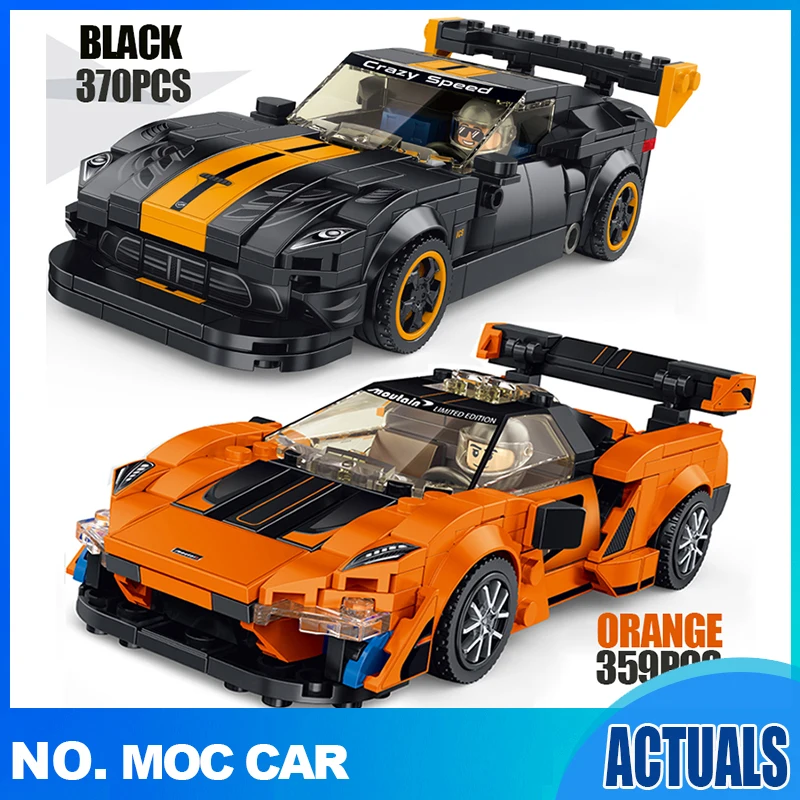 

350pcs Simulation Racing Car Model Building Blocks Car Toys Children Kids Christmas Toys Boys Gifts