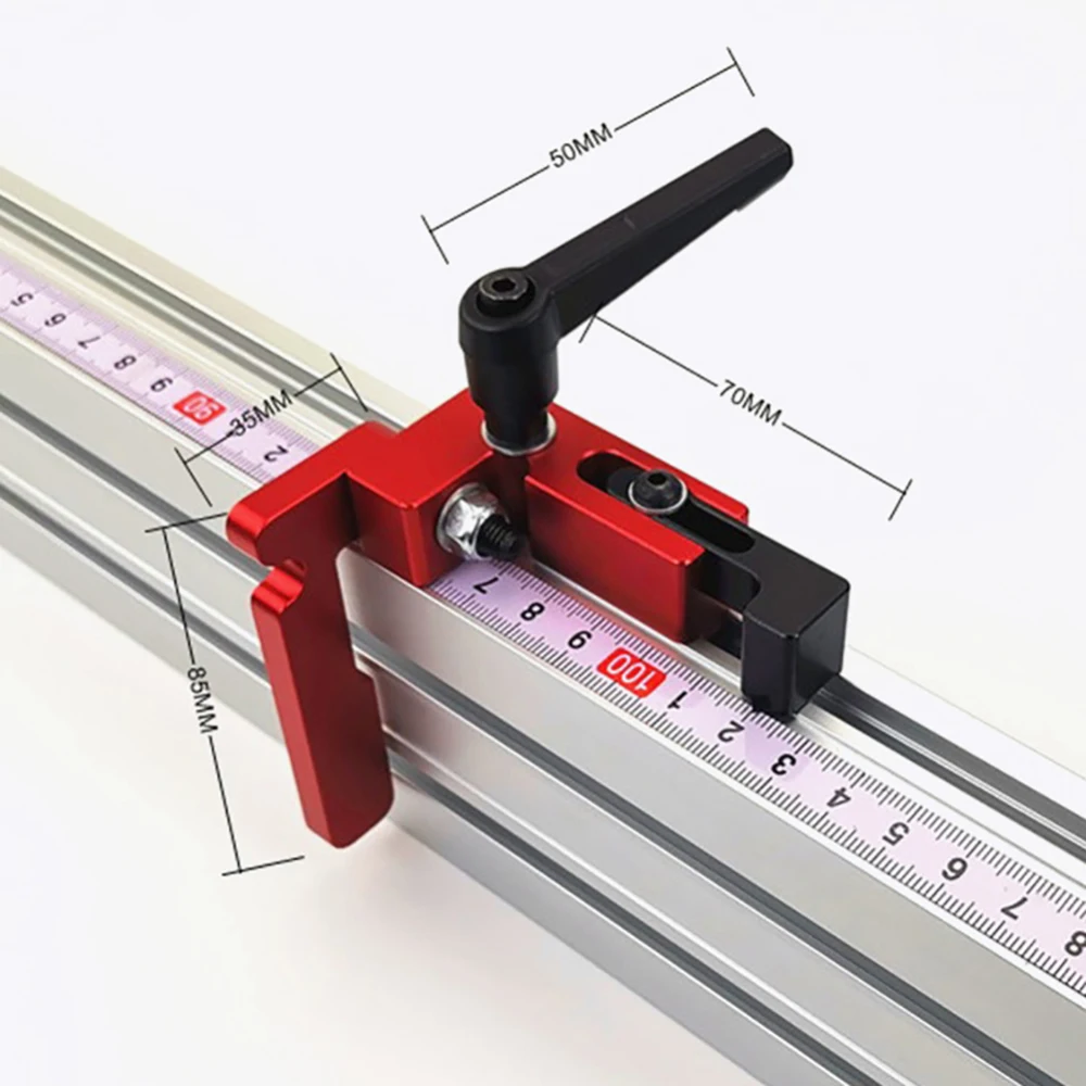 Стоп Т образная торцовочная пила высотой 75 мм алюминиевый профиль пробка