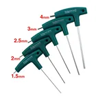 Шестигранная Отвертка H1.5mm-10mm 5mm Т-образная рукоятка гаечный ключ шестигранные винты инструменты MJJ88