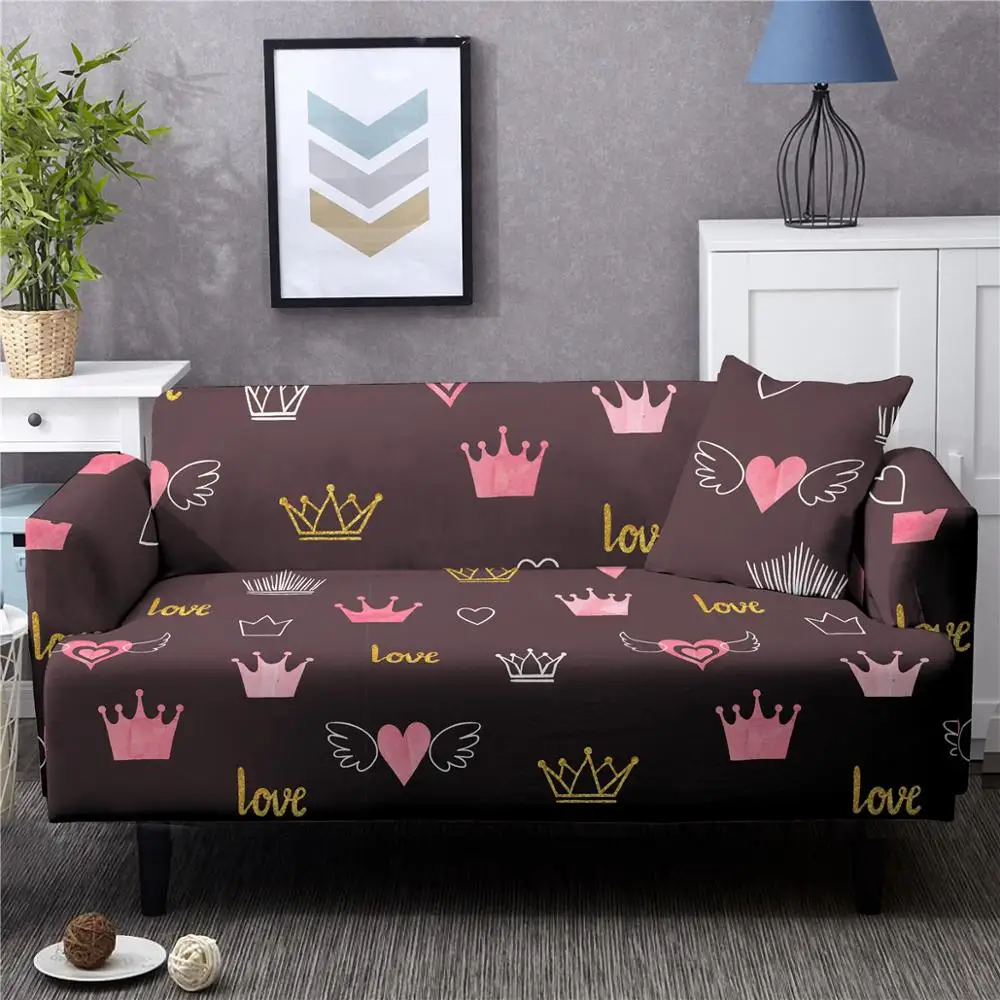 Чехол для дивана Homesky Crown универсальный нескользящий чехол | Дом и сад