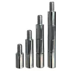 8 шт. хром аркадный джойстик удлинитель вала 15 мм удлинитель для SANWA Джойстик аркадная Боевая машина Dorpshipping