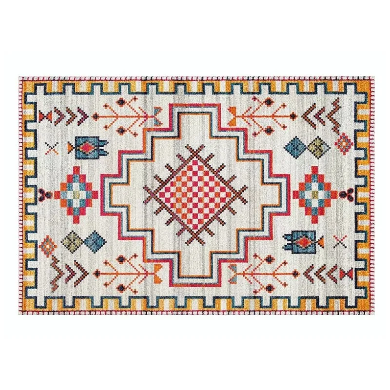 Ретро американский стиль большой размер гостиная без волос напольный коврик с