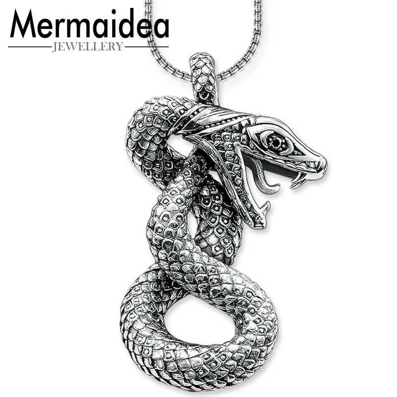 Змеиная цепочка 2020 брендовая модные ювелирные изделия посеребренные Rebel Cross