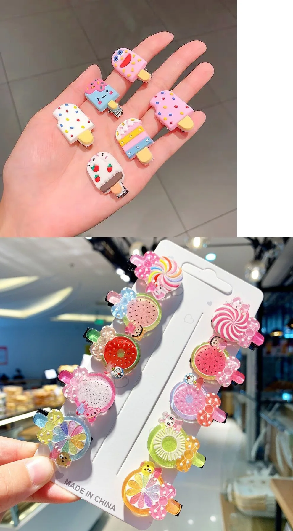 

Children's hairpin hairpin baby cute hair accessories student headdress bangs clip side clip does not hurt your hair