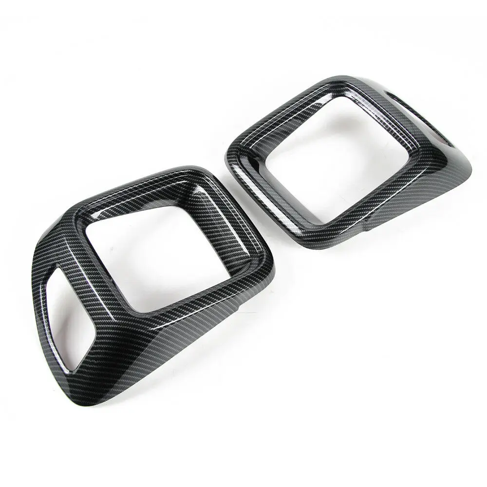 Пара Автомобильный задний светильник защита заднего фонаря рамка Накладка для