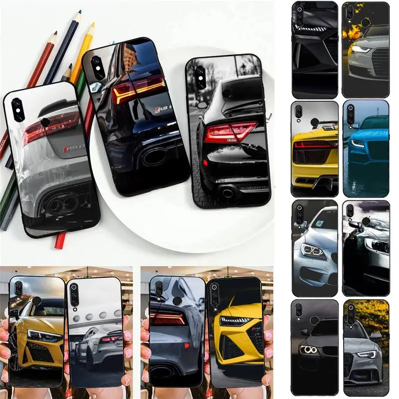 

RS sports car Phone Case For Redmi note 8Pro 8T 6Pro 6A 9 Redmi 8 7 7A note 5 5A note 7 case