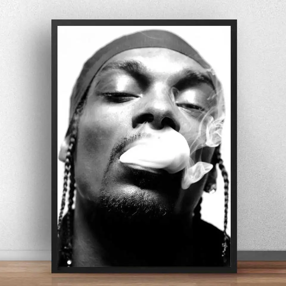 Постер Snoop Dogg певец звезда музыка принты настенное искусство гангста рэп хип-хоп