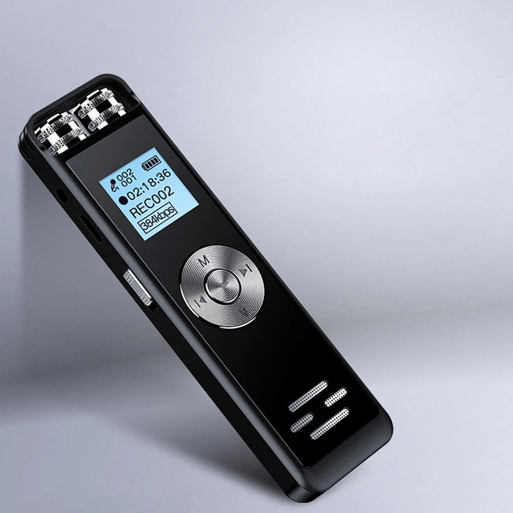 Поддержка TF карты двойной микрофон USB диктофон MP3 музыкальный плеер лекции