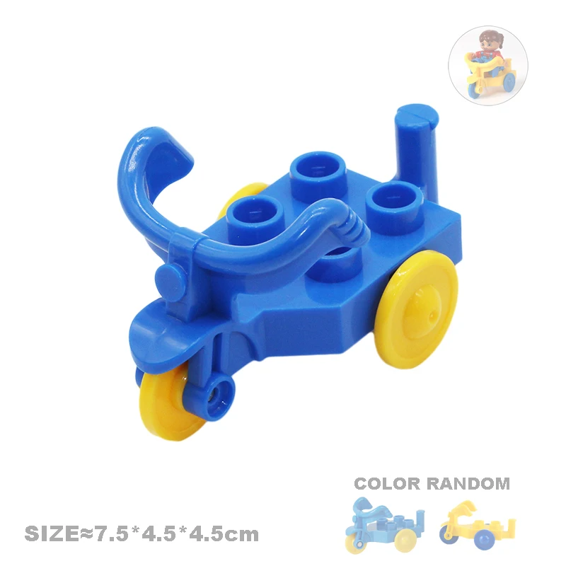 Модель автомобиля Детская сборная игрушка большие строительные блоки запчасти