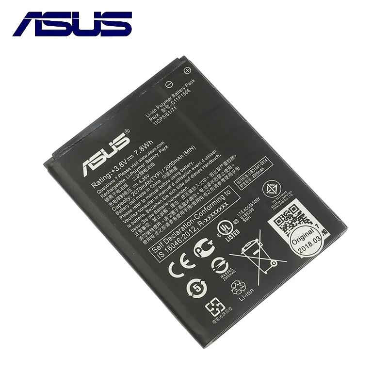 Аккумулятор ASUS C11P1506 5 дюйма 2070 мА · ч для Live G500TG ZC500TG Z00VD ZenFone Go |