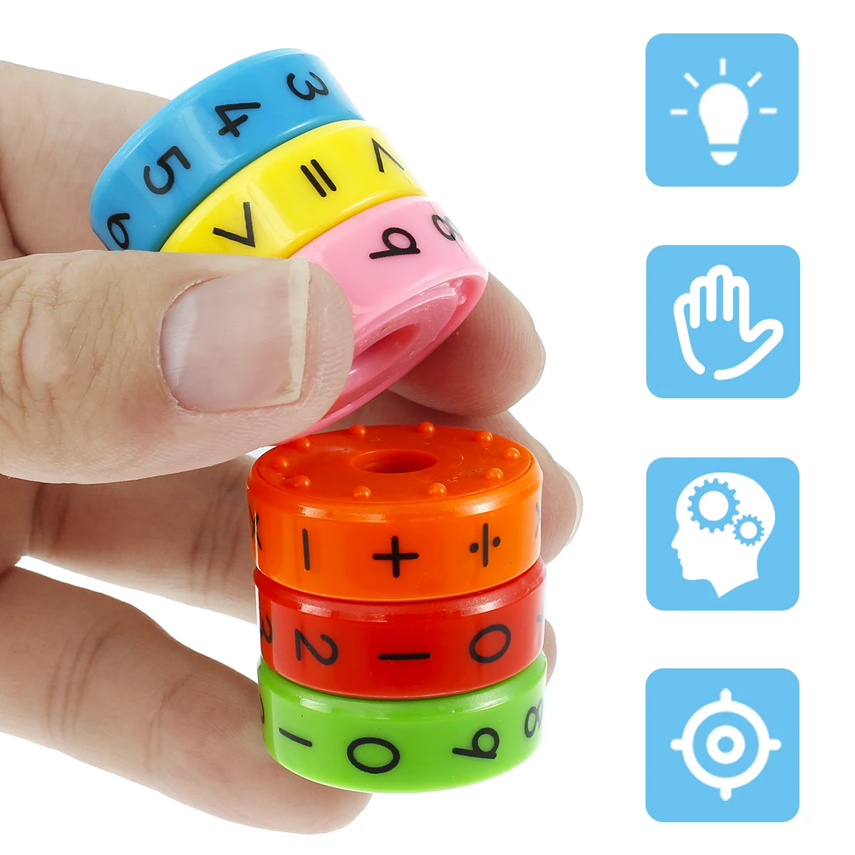 

Magnetic Montessori Toys Early Learning Educational Arithmetic Toys For Children Math Business Numbers DIY Assembling Puzzles