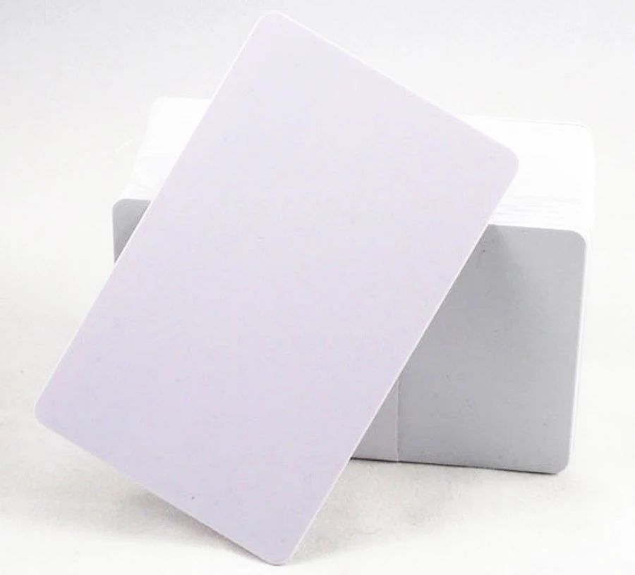 พิมพ์เปล่าอิงค์เจ็ทPVC 13.56MHZ NFC 215การ์ดที่สามารถเขียนได้Inkjet Blank PVC CardสำหรับCanon Epsonเครื่องพิมพ์