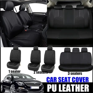 pu leather car seat covers set car styling full set car interior accessories auto protect covers car seat protector universal free global shipping