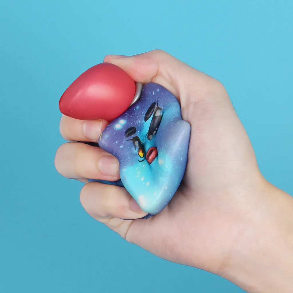 Jumbo губная помада Squishies кукла медленно поднимающаяся игрушка Гладкий губа Румяна ароматизированные Изысканный детский Рождественский подарок дропшиппинг