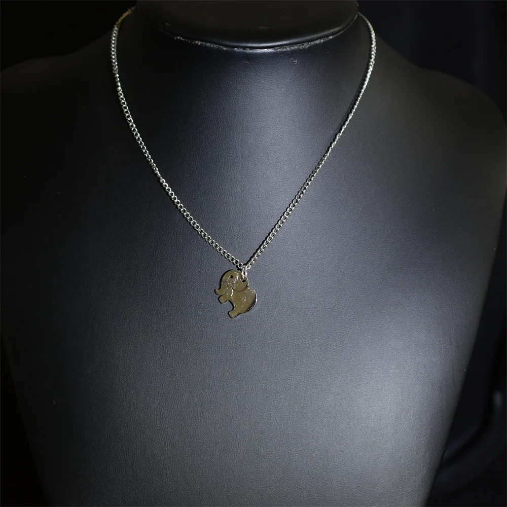

Cute Elephant Necklace For Women Zircon Animal Pendant Necklaces Neck Chain Gift Jewelry Jewelry Friendship Gift