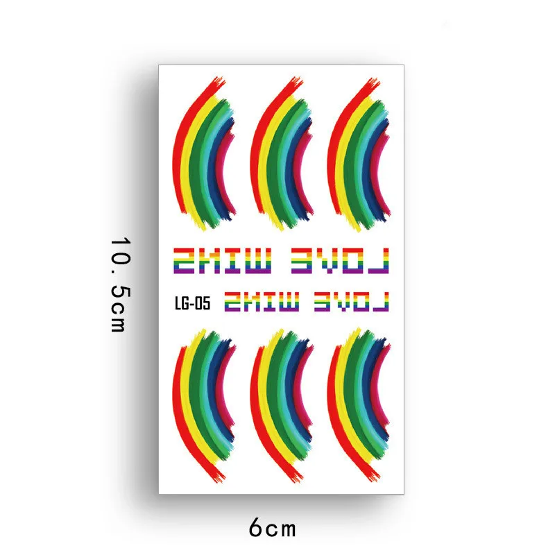 Временная татуировка-наклейка для мужчин и женщин 20 шт./компл. | Красота здоровье