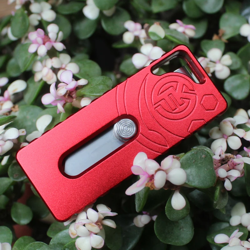 Телескопический нож резак для бумаги с задней клипсой полевой выживания|Ножи| |