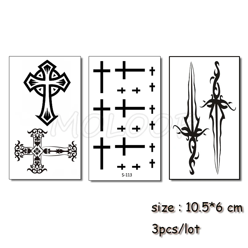 Temporary Tattoo Water Transfer Tatoo Sticker Black Panda Paw Print Cat Tatto Body Art Fashion Girl Boy Arm | Красота и здоровье