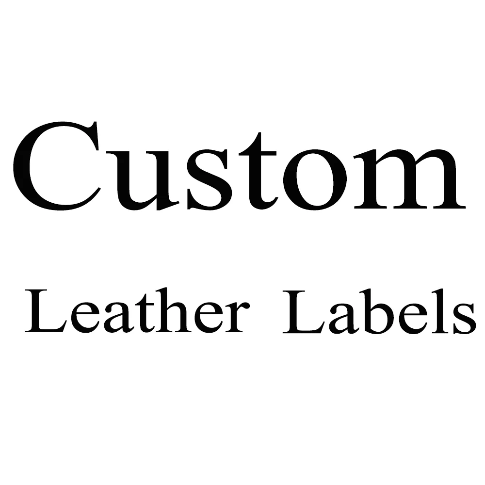 1000 шт заказных ярлыков персонализированные кожанные ярлыки для рукоделия