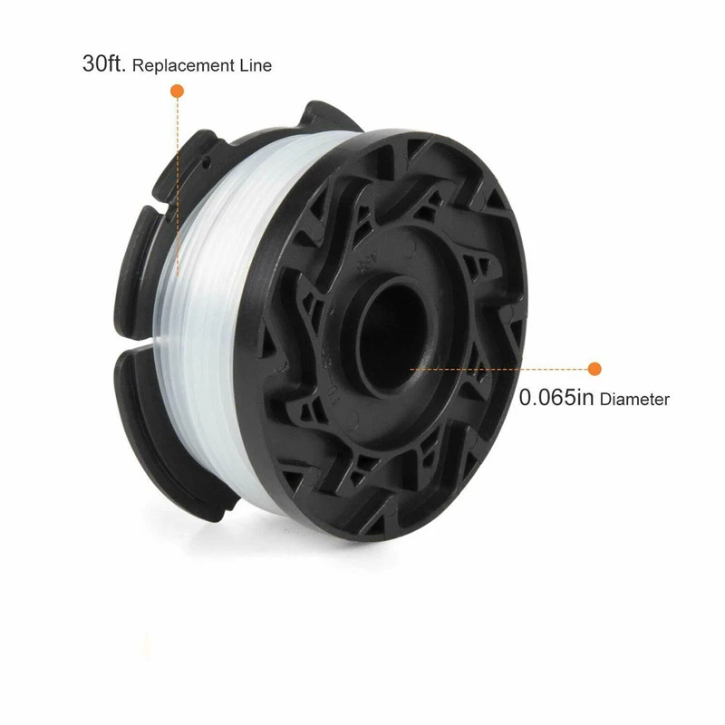 6 шт. триммер линия газонокосилка пластиковые Буш Замена шпули веревка хорошее