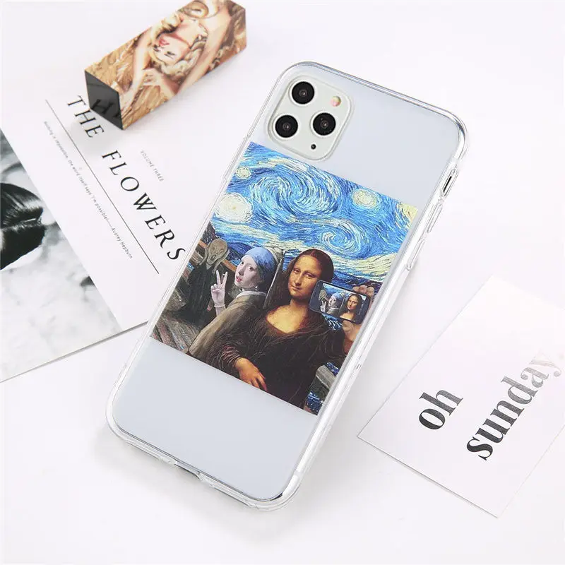6429 Забавный художественный абстрактный чехол для телефона Lovebay для iPhone 11 Pro X XR XS Max 7 8 6 6s Plus 5 5S SE прозрачный мягкий чехол из ТПУ с надписью - Цвет: 6429