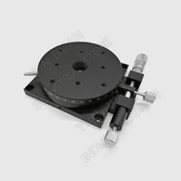 r axis 125mm 5 manual 360 degree heavy load rotary sliding table micrometer precision adjust angle platform optical rsp125 l