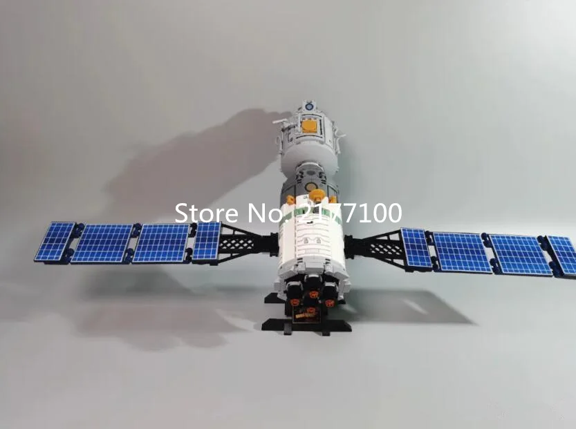 Серия Sembo Bock Ideas Китайская международная модель космической станции набор