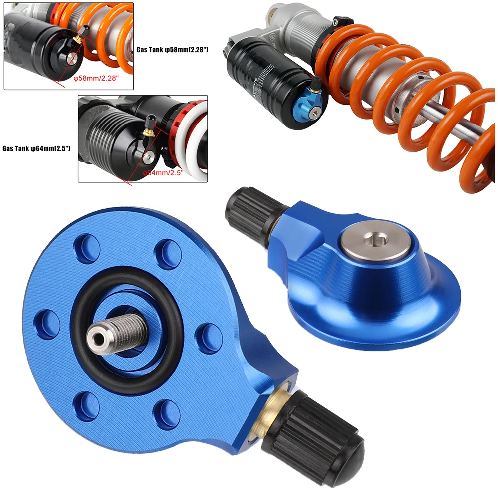 

58mm 64mm Rear Suspension Gas Valve For SX SXF EXC EXCF XC XCF XCW 85 125 250 350 450 300 For Husqvarna TE FE TC FX TX