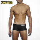 Мужские хлопковые трусы-боксеры с заниженной талией, короткие шорты, соблазнительное нижнее белье для мужчин, CM6602, 2021