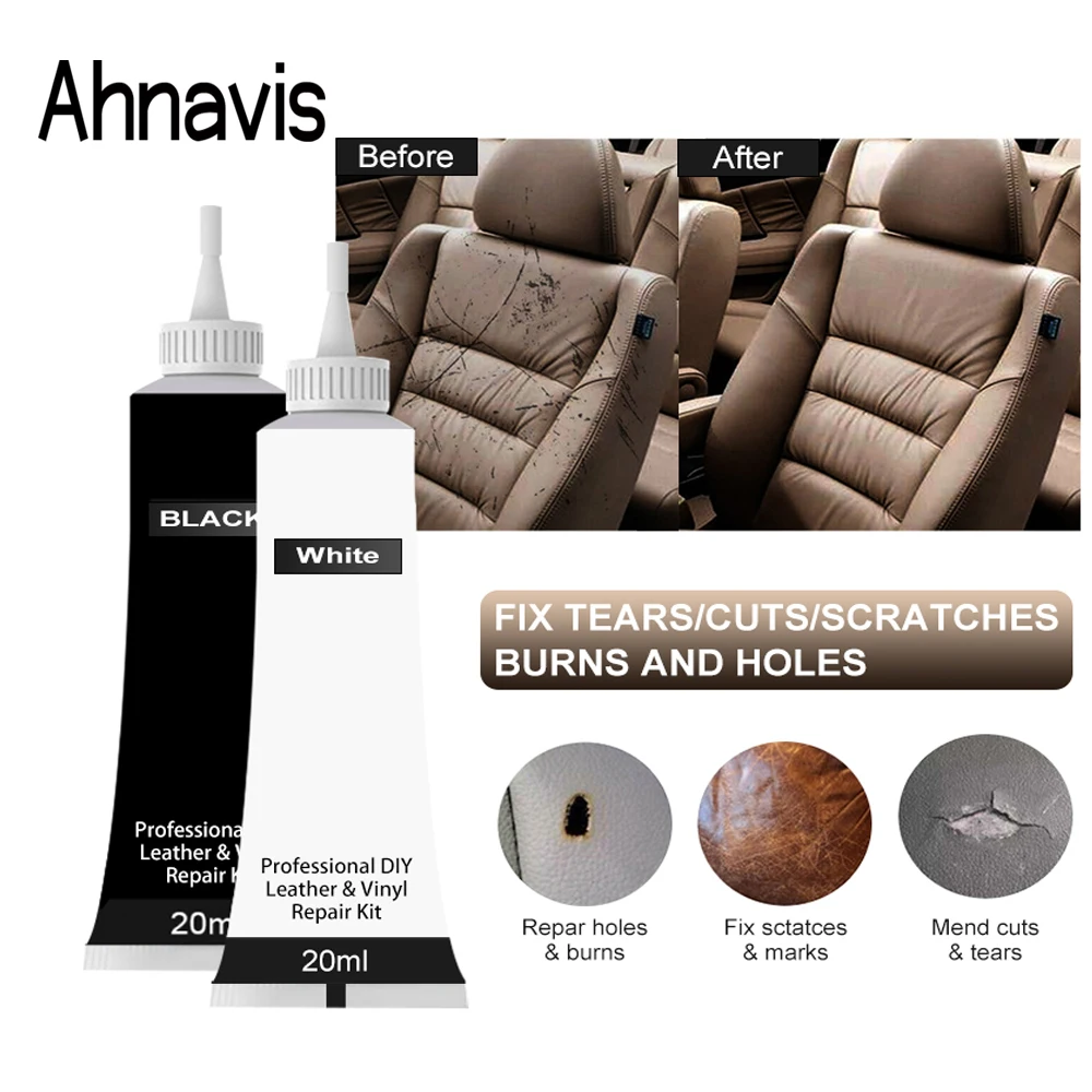 

20ml Leather Repair Gel Color Repair Home Car Seat Leather Complementary Accessory Reconditioned Cream Leather Cleaner