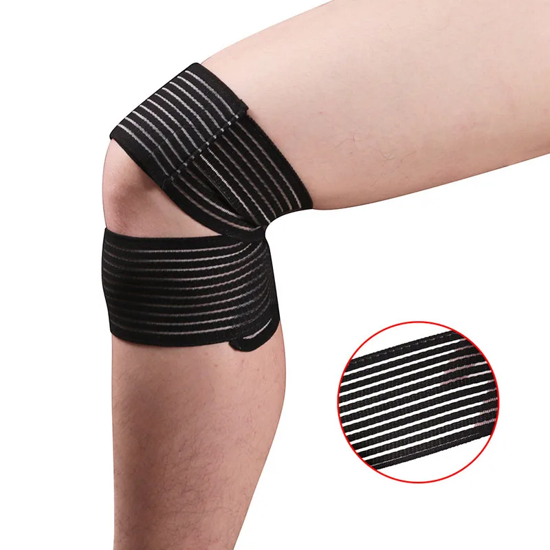 

Sports Knee Pads Ankle Bandage Support Fitness Volleyball Basketball Outdoor Mountaineering Pressurized Running Protector G24