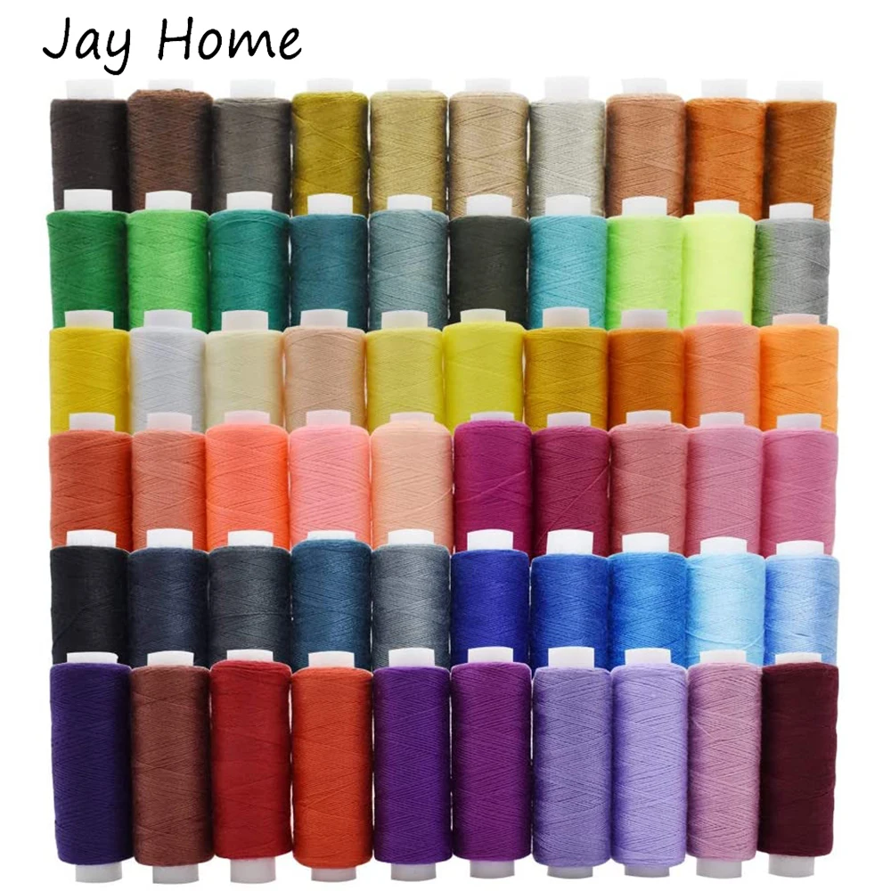 

30/60 Colors Sewing Threads Polyester Hand Sewing Thread Kit 250 Yards Stitching Embroidery Thread DIY Crafts Quilting Supplies