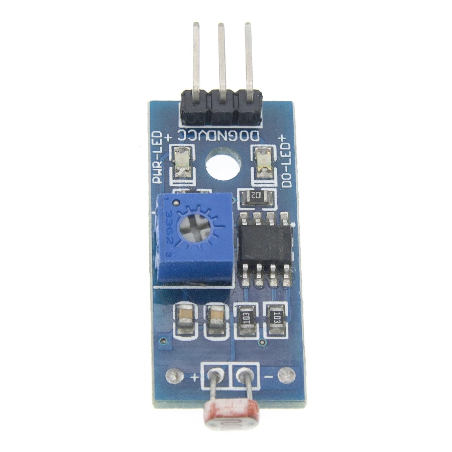 Светочувствительный светильник с оптическим датчиком сопротивления для arduino 4