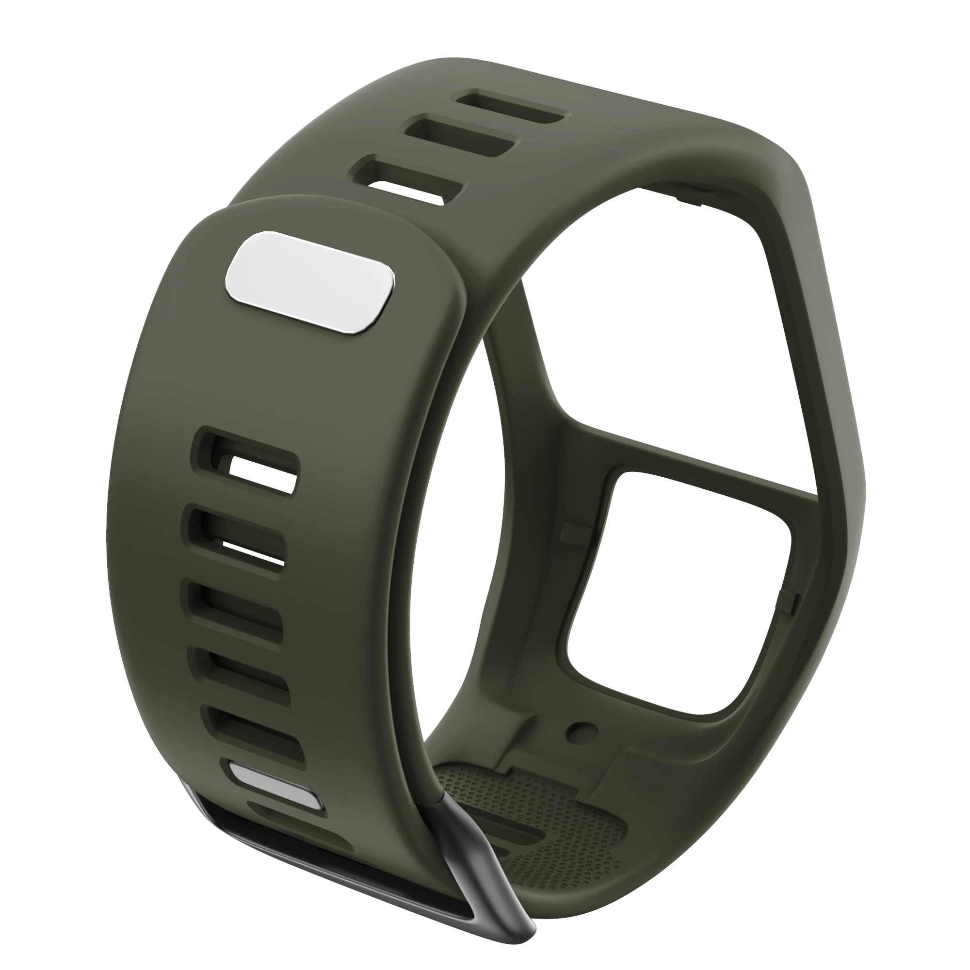 Army Green Силиконовый сменный ремешок для наручных часов TomTom Runner 2 3 Spark 3 gps спортивные часы TomTom 2 3 серия мягкий смарт-браслет - Цвет ремешка: Army Green