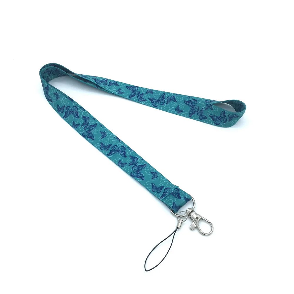 Популярный стильный брелок для ключей с цветочной бабочкой стандартной