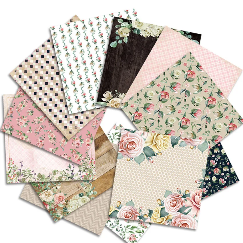 Бумага для скрапбукинга 24 листа 6 дюймов | Дом и сад