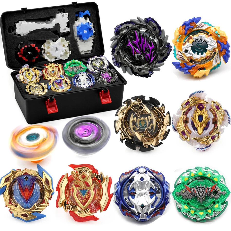 Beyblade Burst Toy B 122 запуск и коробка Арена Bayblade металлический фьюжн поворотный Топ Bey