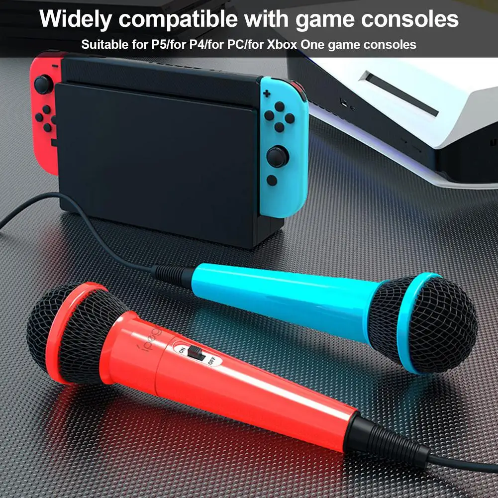 

Консоли для игр PS5/PS4/Xbox One, проводные профессиональные конденсаторные микрофоны с адаптером для ноутбука, ПК, компьютера