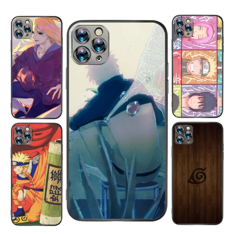 

NarutoLY's SasukeLY's Kakashi Phone Case For iPhone X XS XR MAX Personalised Cellphone Mobilephone Soft Coque Full Protection