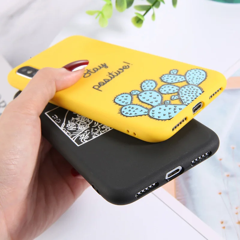 Lovebay милый авокадо чехол для телефона в форме кактуса для iPhone 11 Pro XR X XS Max 7 8 6 6s Plus 5 5S SE волн Корона силиконовая Мягкая задняя крышка