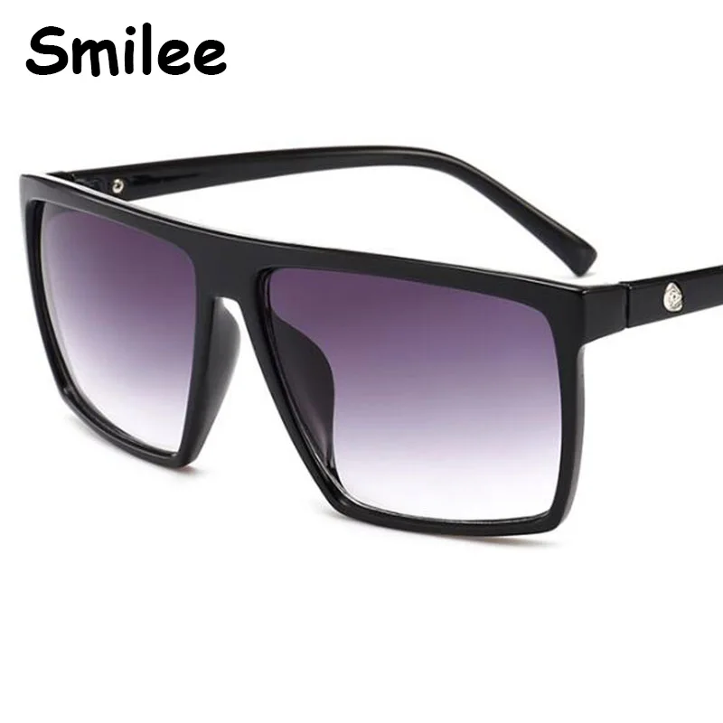 Винтажные мужские квадратные затемненные пластиковые большие солнцезащитные очки с черепом женские