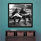 Картина на холсте Daft Punk Starboy bangстудент арт рэп музыкальный альбом звезды Плакаты и принты настенные картины для гостиной домашний декор