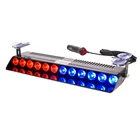 Автомобильный стробоскосветильник 12 светодиодный, аварисветильник свет, 12 В, мигающий предупреждающий фонарь на лобовое стекло автомобиля, безопасная предупреждающая мигающая противотумансветильник фара