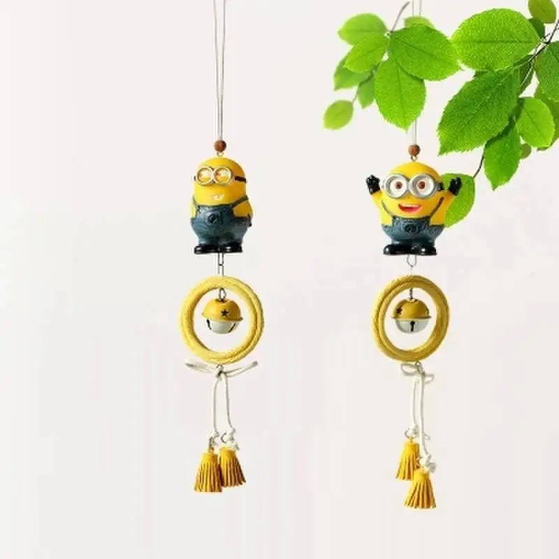 Подвеска для автомобиля в виде миньона Подвесные Украшения салона украшение
