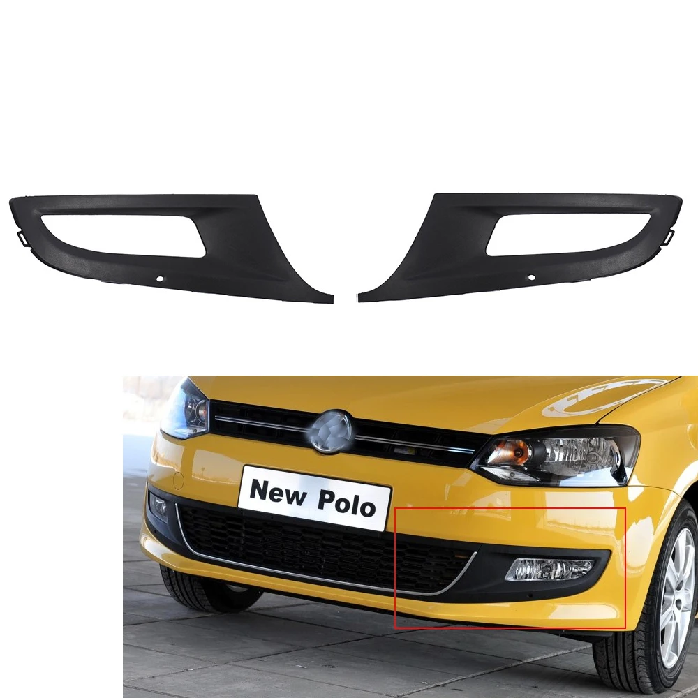Передняя противотуманная фасветильник для автомобиля решетка VW Volkswagen Polo 2010 2013