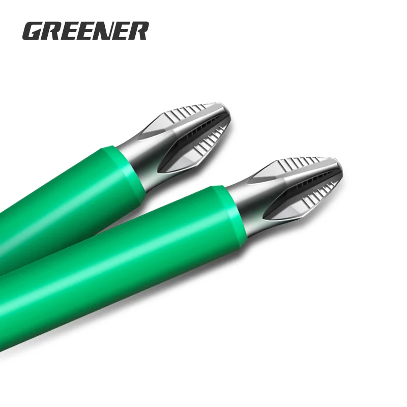 Greener 25mm-150mm Hex Shank Fits Magnetic Long Reach Electric Screwdriver Bits Exactness Single Phillips/Cross Head Power Tool - купить по