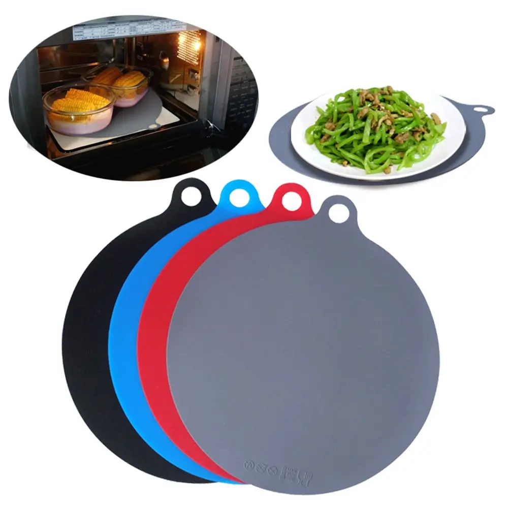 

22CM Round Anti Scalding Microwave Mat Resistant Cooking Tool Table Insulation Silicone Pad
