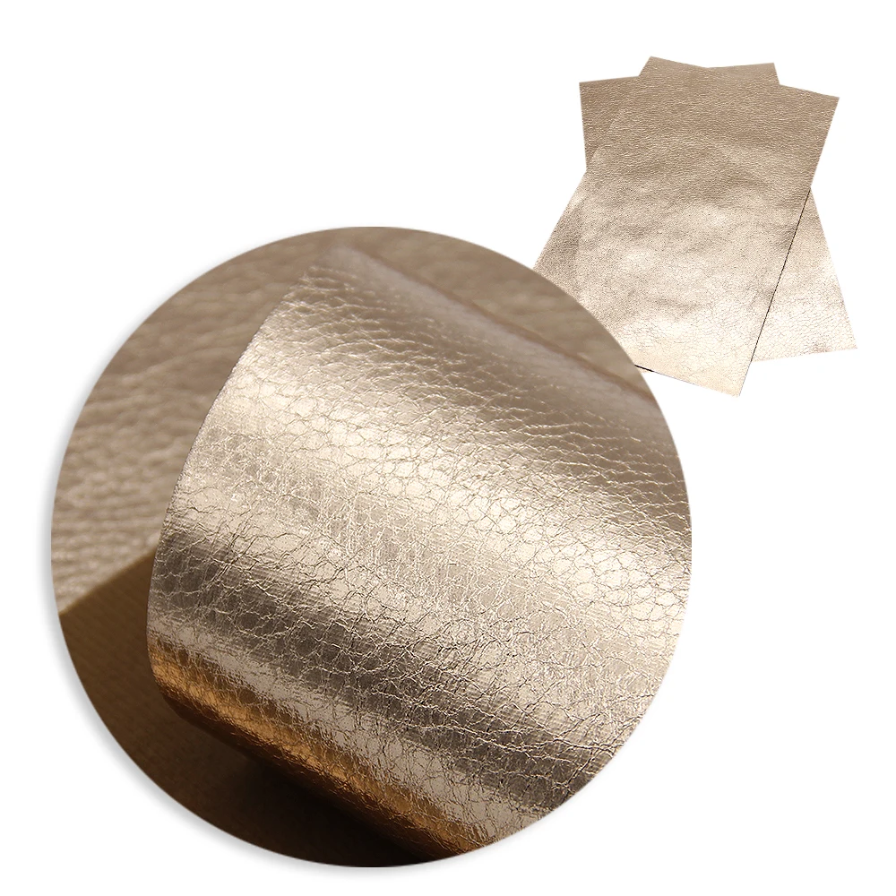 1072556009 David accessories 20*34cm Litchi burst crack metal Faux Synthetic Leather Fabric,DIY Sewing Knotbow HandBag Shoes Crafts,1Yc4995 - Цвет: 1072556009
