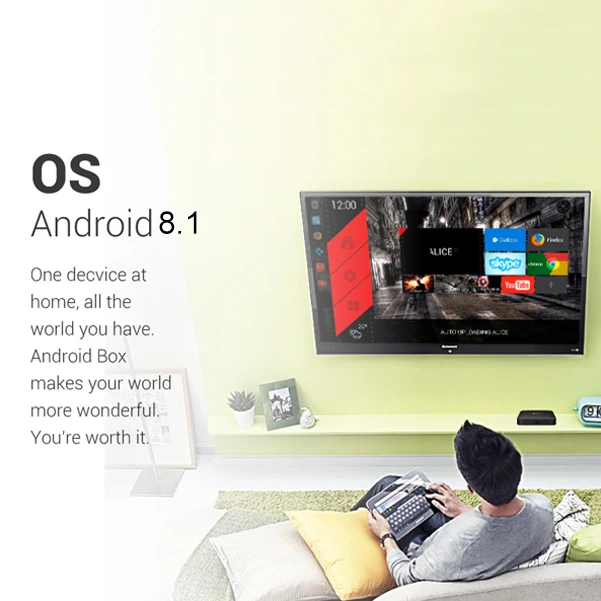 Топ TX3 Мини Android 8 1 ТВ приставка 2 ГБ/16 ГБ S905W 4 ГГц WiFi HD медиаплеер | Электроника
