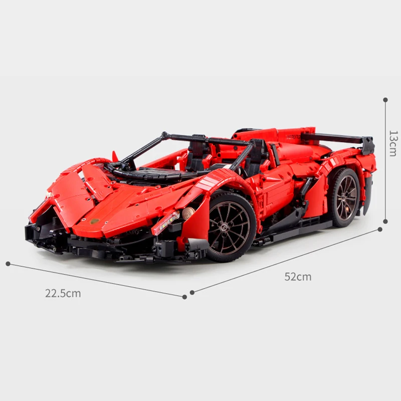 2538 шт. спортивный RC автомобиль Technic the Veneno Roadster строительные блоки моторы Мощный